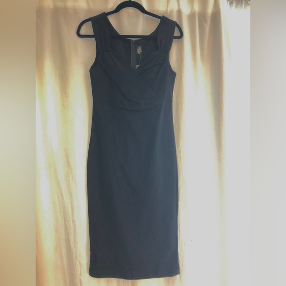 RockSteady - Lady Love Song Dress - Black - Picture 3 of 5